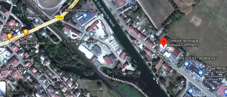 Prix contrôle technique à Commercy
