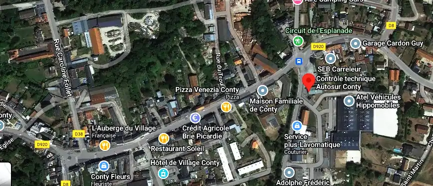 Prix contrôle technique à Conty
