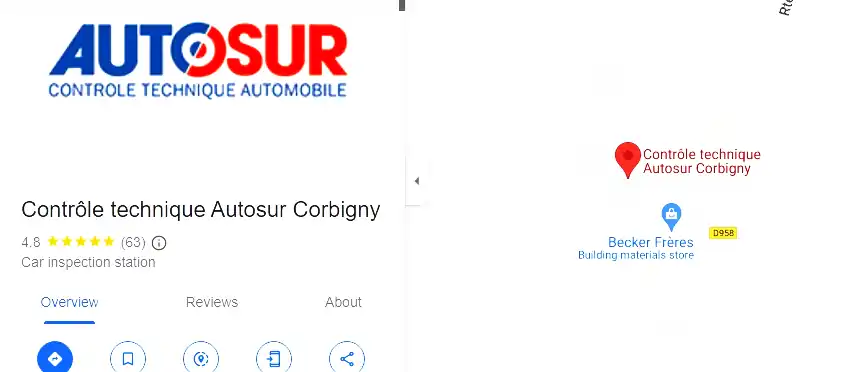 Contrôle technique Autosur Corbigny à Corbigny
