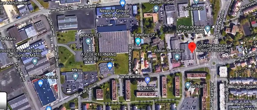 Prix contrôle technique à Coulaines