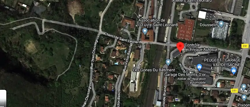Prix contrôle technique à Couzon-au-Mont-d'Or