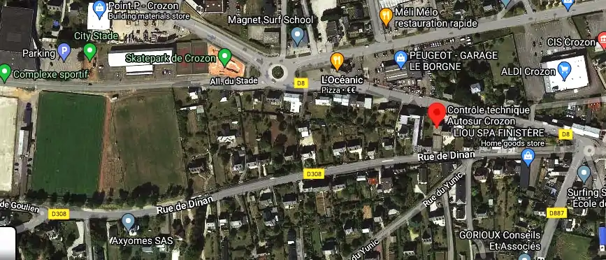 Prix contrôle technique à Crozon