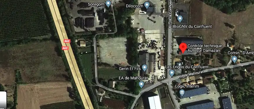 Prix contrôle technique à Damazan