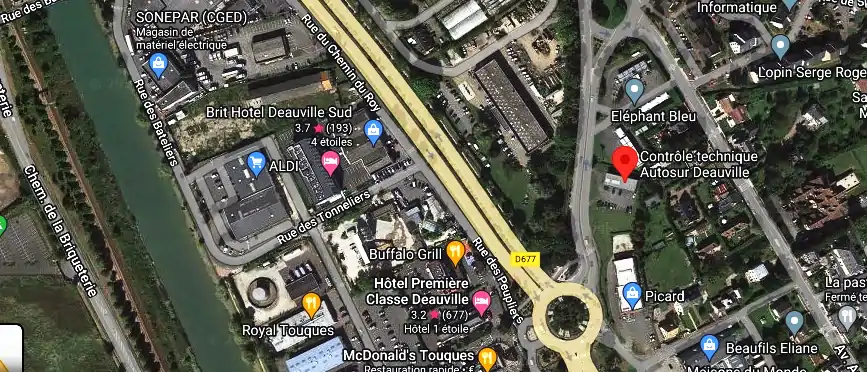 Prix contrôle technique à Deauville