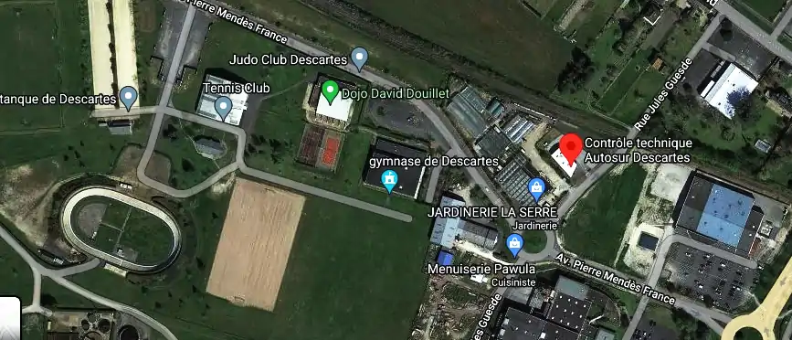 Prix contrôle technique à Descartes