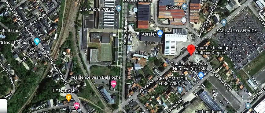 Prix contrôle technique à Dieppe