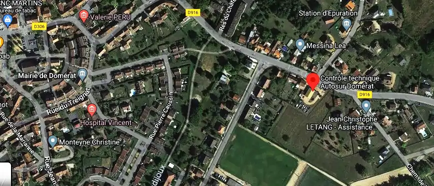 Prix contrôle technique à Domérat