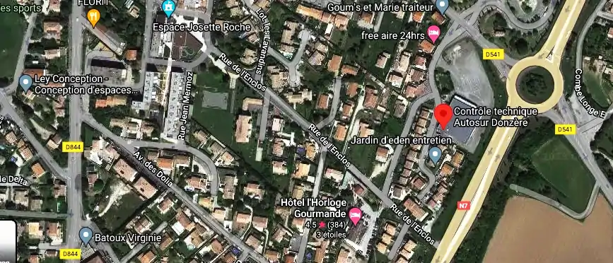 Prix contrôle technique à Donzère