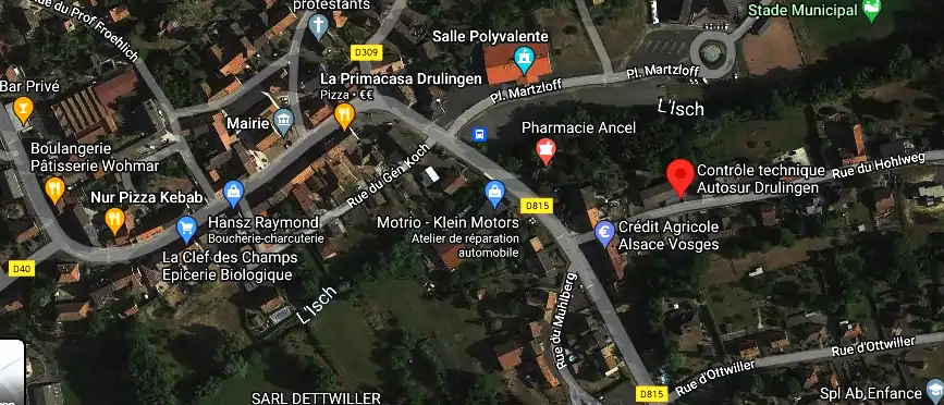 Prix contrôle technique à Drulingen