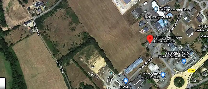 Prix contrôle technique à Durtal