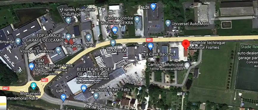 Prix contrôle technique à Fismes