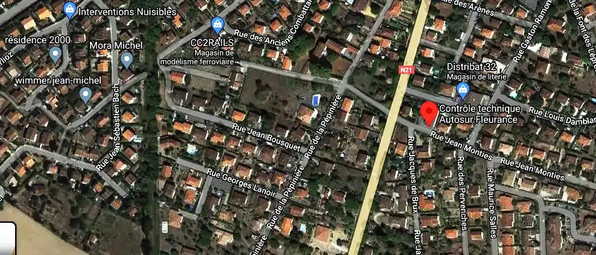 Prix contrôle technique à Fleurance