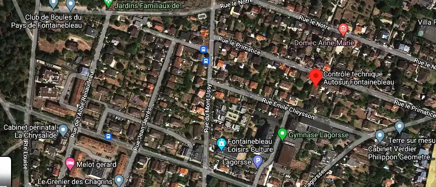 Prix contrôle technique à Fontainebleau
