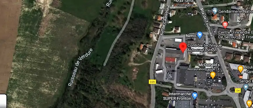 Prix contrôle technique à Fronton