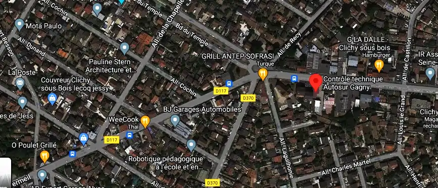 Prix contrôle technique à Gagny