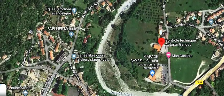 Prix contrôle technique à Ganges