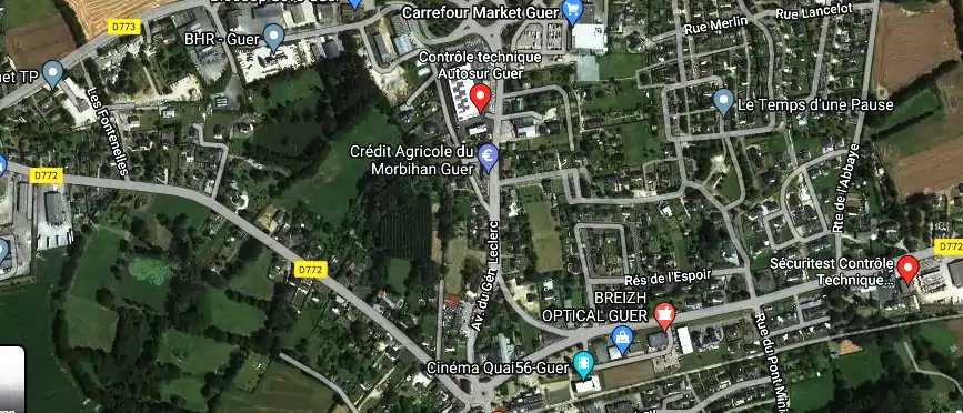 Contrôle technique Autosur Guer à Guer