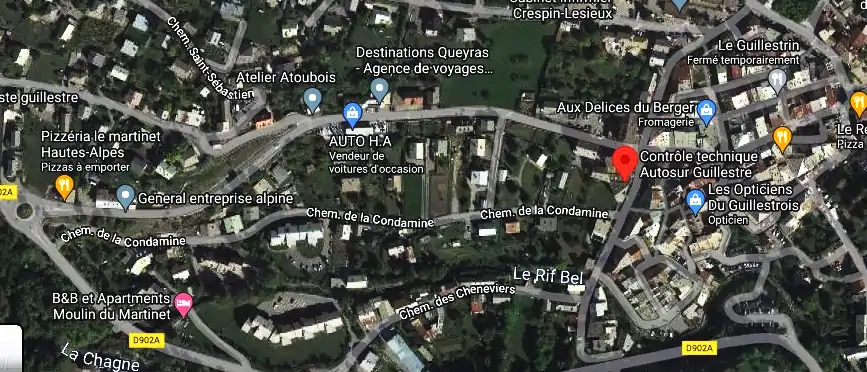 Prix contrôle technique à Guillestre
