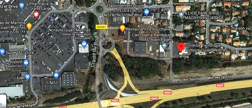 Prix contrôle technique à Gujan-Mestras