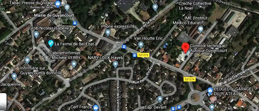 Prix contrôle technique à Guyancourt