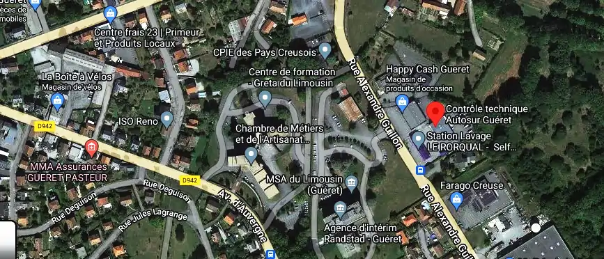 Prix contrôle technique à Guéret