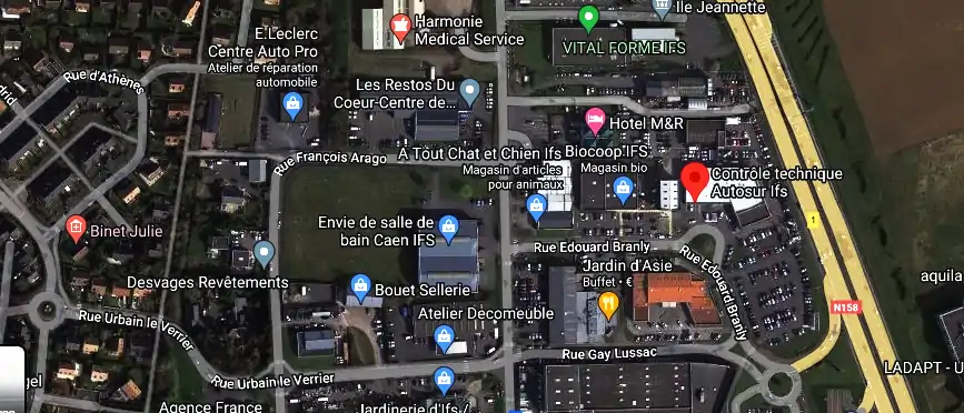 Prix contrôle technique à Ifs