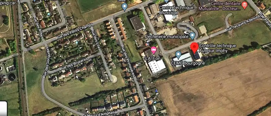 Prix contrôle technique à Imphy