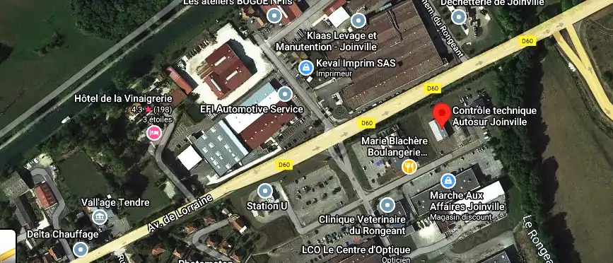 Prix contrôle technique à Joinville