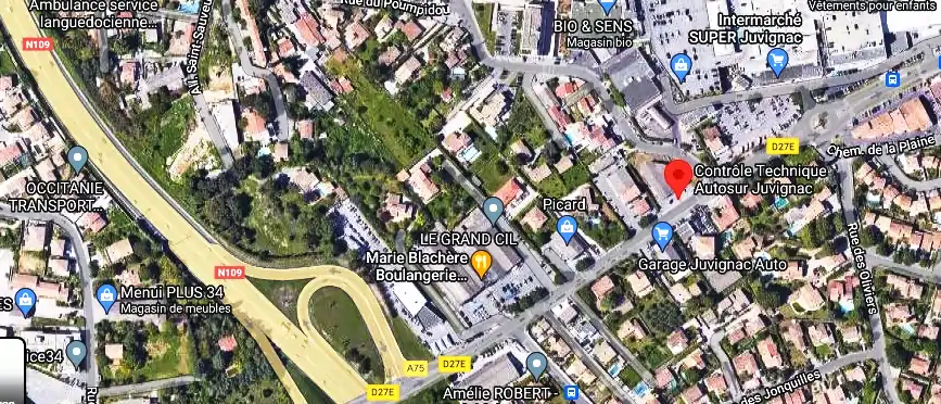 Prix contrôle technique à Juvignac