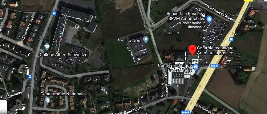 Prix contrôle technique à Bassée