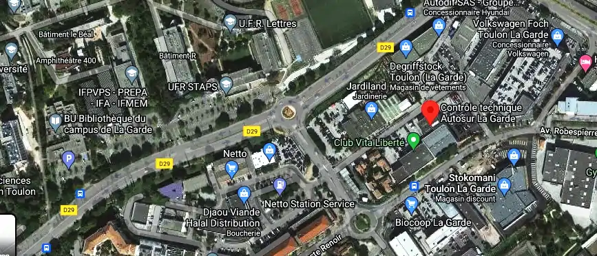 Prix contrôle technique à La Garde