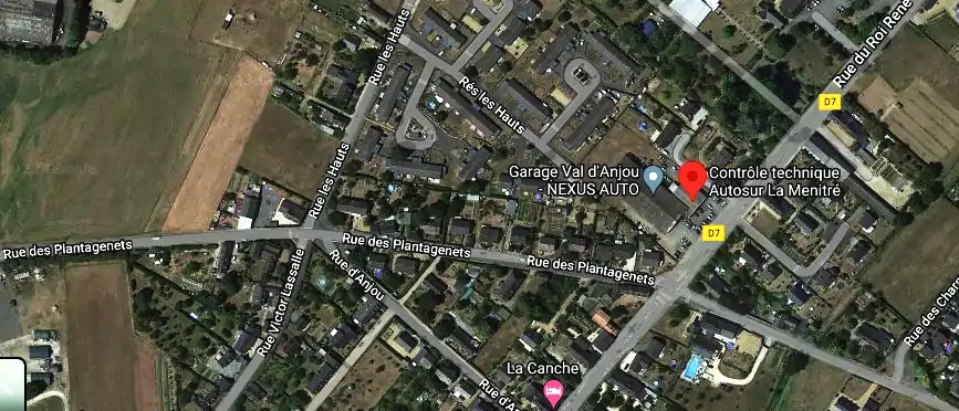 Prix contrôle technique à La Ménitré