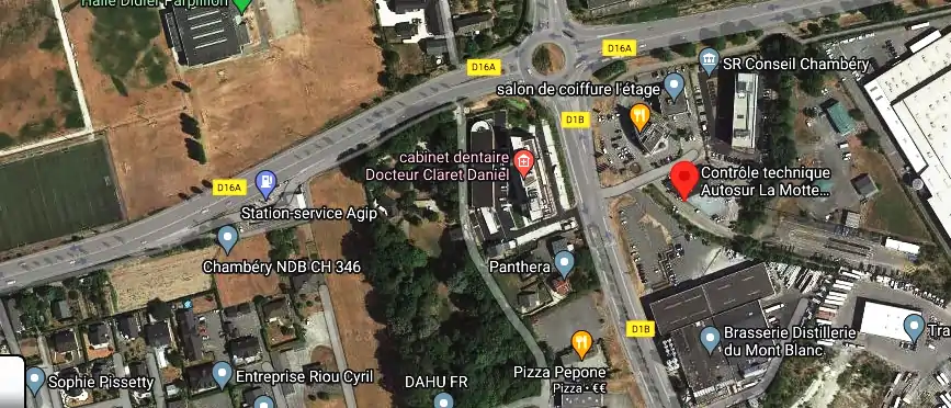 Prix contrôle technique à La Motte-Servolex