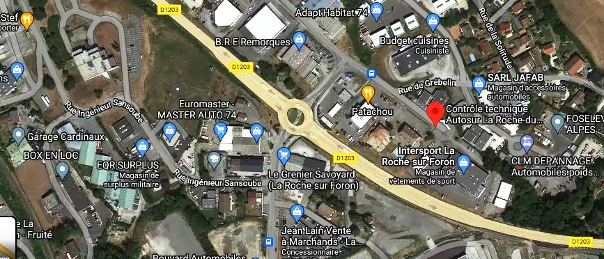 Prix contrôle technique à La Roche-sur-Foron