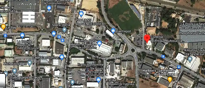 Prix contrôle technique à La Seyne-sur-Mer