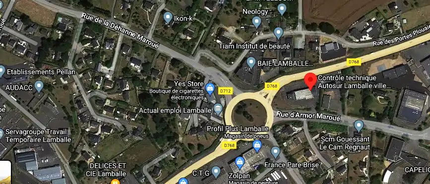 Prix contrôle technique à Lamballe-Armor