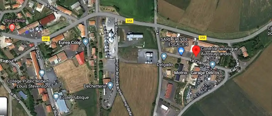 Contrôle technique Autosur Landos à Landos