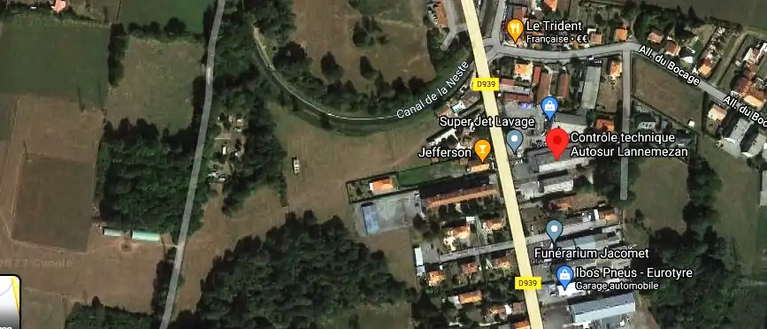 Prix contrôle technique à Lannemezan