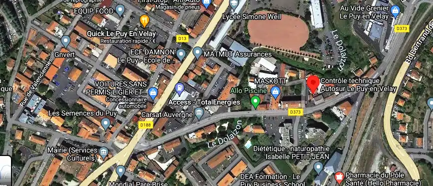 Prix contrôle technique à Le Puy-en-Velay