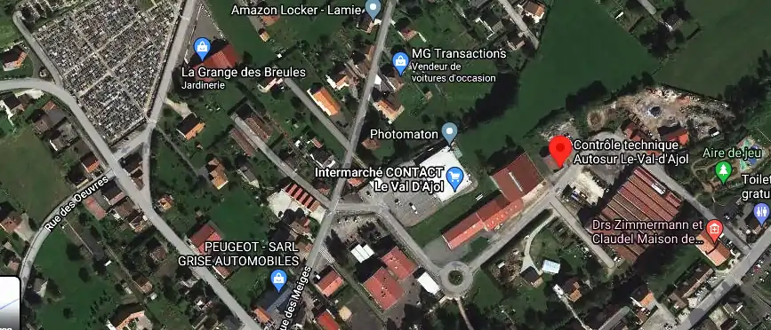 Prix contrôle technique à Le Val-d'Ajol