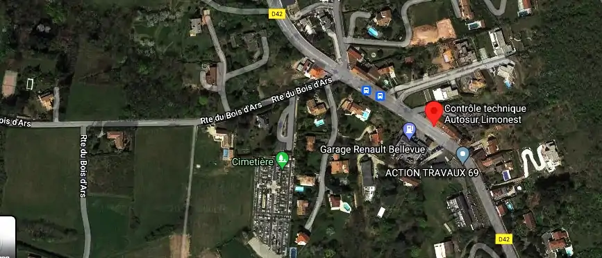 Prix contrôle technique à Limonest