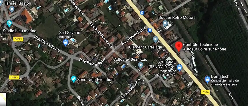 Prix contrôle technique à Loire-sur-Rhône
