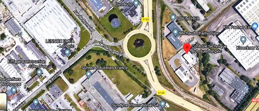 Prix contrôle technique à Longvic