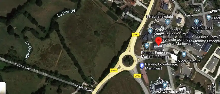 Prix contrôle technique à Martinvast