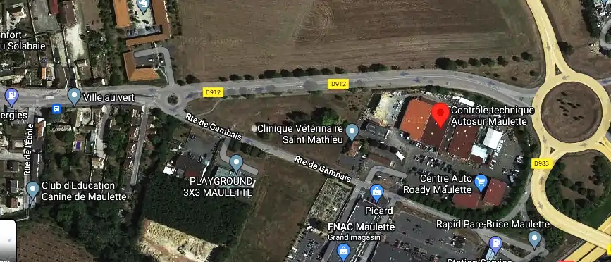 Prix contrôle technique à Maulette