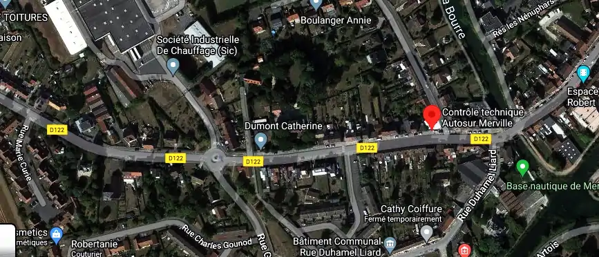 Prix contrôle technique à Merville