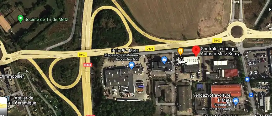 Prix contrôle technique à Metz