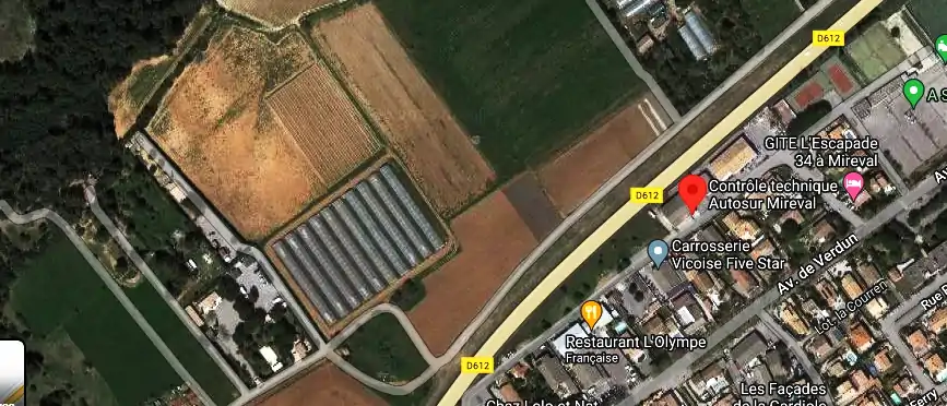 Prix contrôle technique à Mireval
