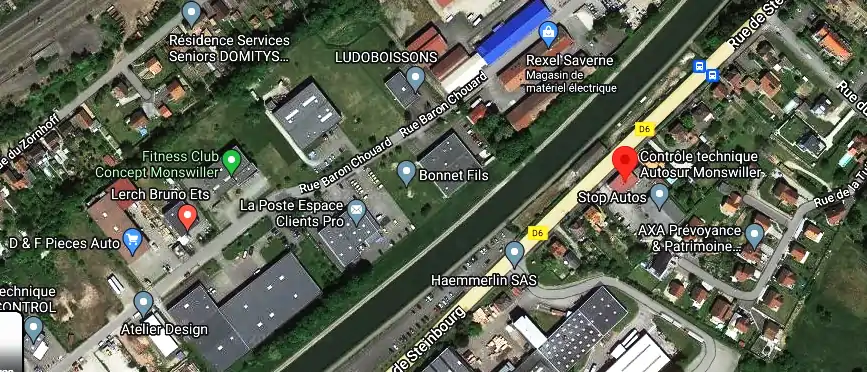 Prix contrôle technique à Monswiller