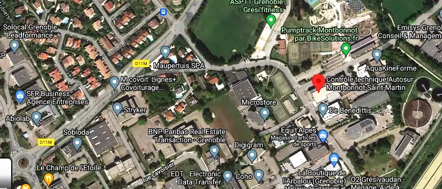 Prix contrôle technique à Montbonnot-Saint-Martin